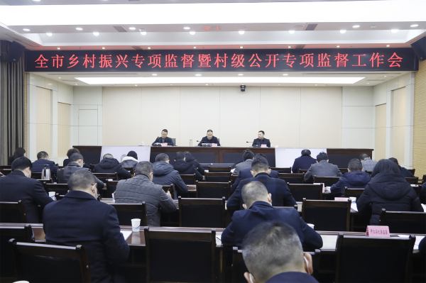 全市乡村振兴专项监督暨村级公开专项监督工作会召开